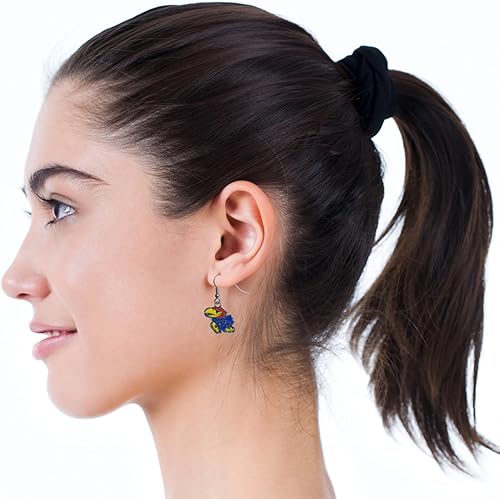 Vista 21 de Siskiyou NCAA - Aretes colgantes para mujer