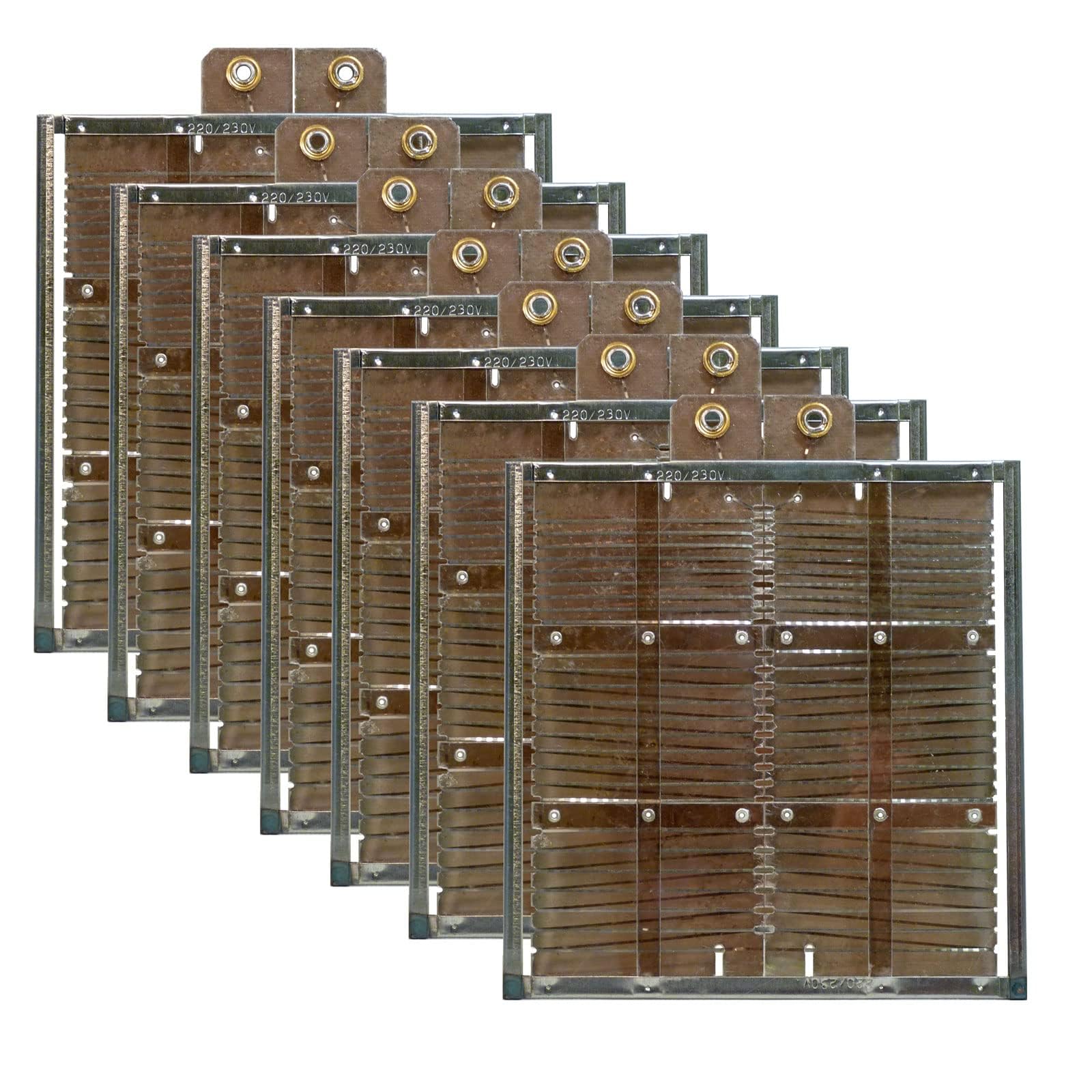 Place4parts Compatible Older Style Toaster Heating Elements for DUALIT Set of 7 for 6 Slice Four Slot