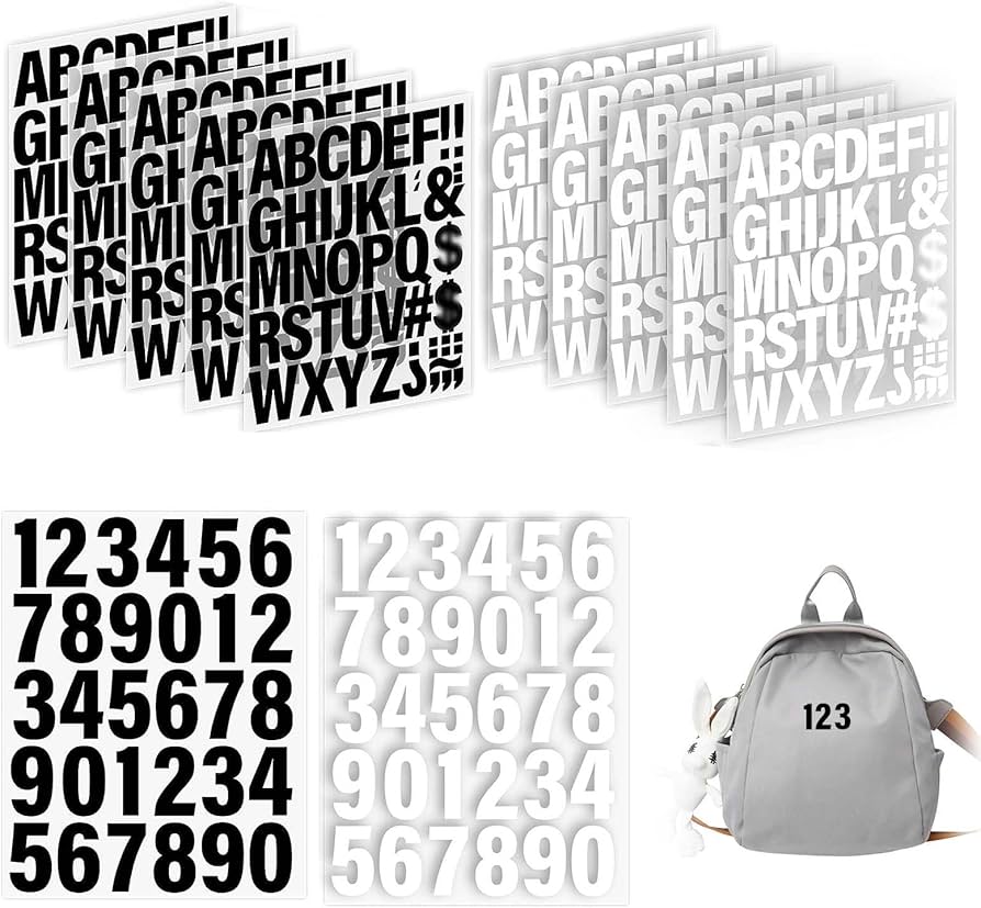 Amazon.co.jp: PAVIKE アイロン接着文字シール 2インチ 12枚入り