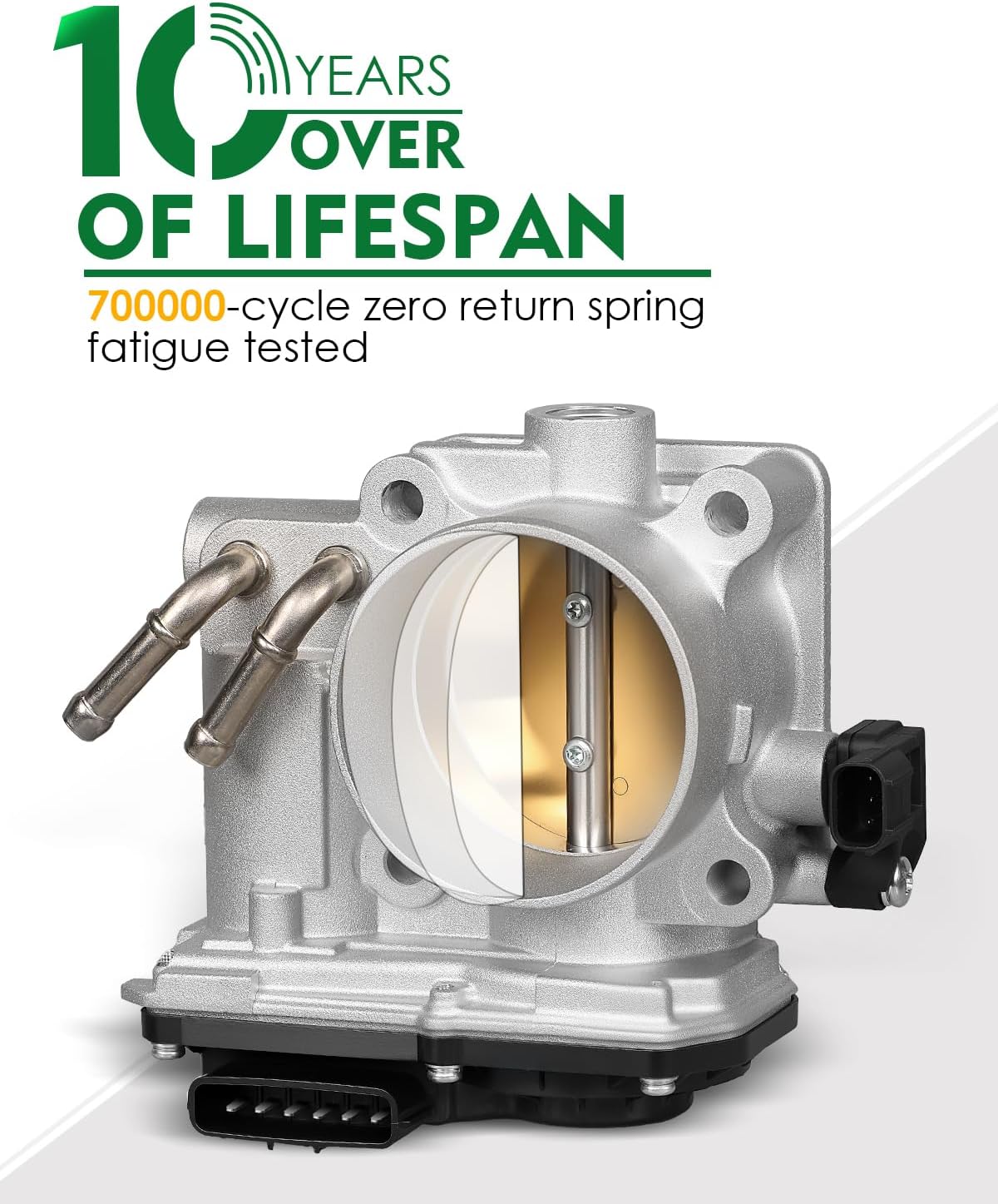 16400RN0A01 Electronic Throttle Body for:-Honda Accord 2008-2012, Odyssey 2007-2017, Pilot 2009-2015, for:-Ridgeline 2009-2014 for:-Acura MDX 2007-2009, RDX 2013-2015 3.5L 3.7L 6 Pin, 672000