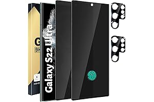 2+2 Pack Privacy Screen Protector for Galaxy S22 Ultra