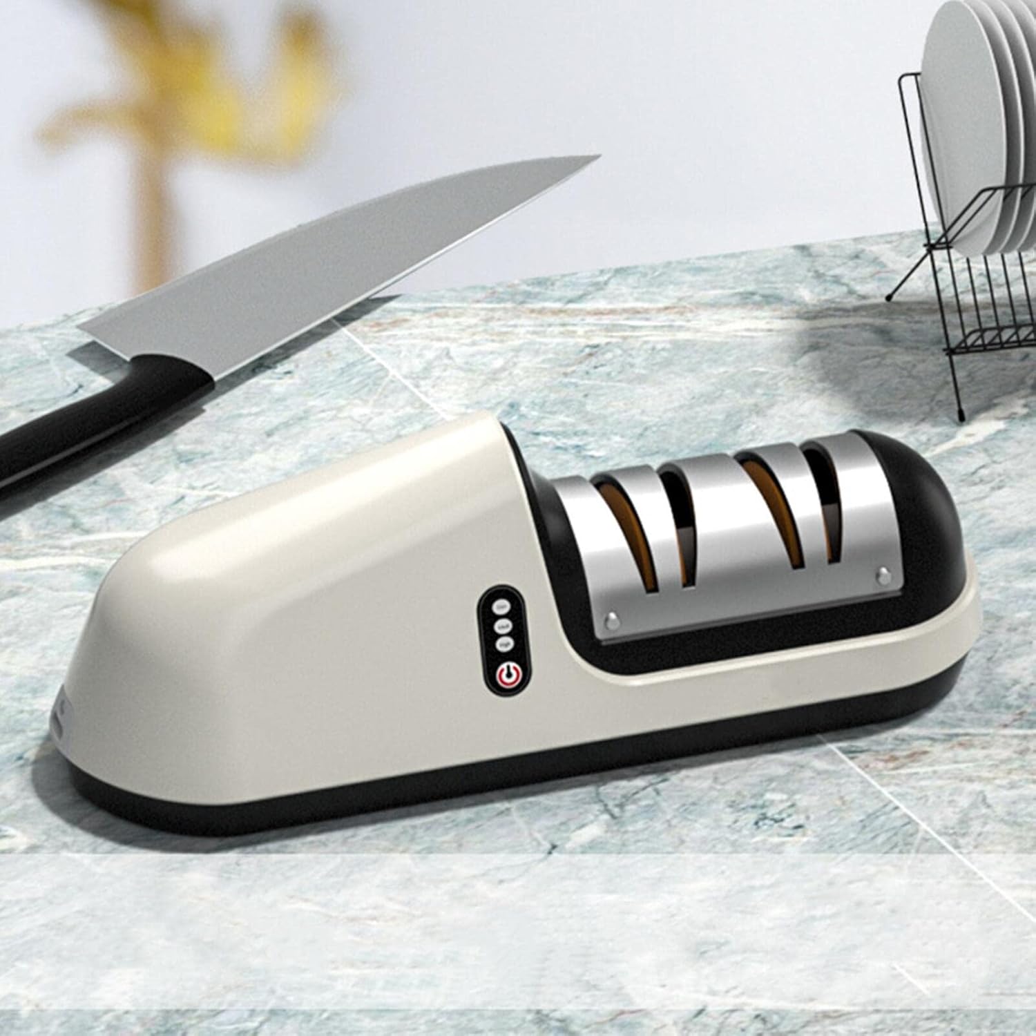 Knife Sharpeners,Electric Knife Sharpener,Portable USB Rechargeable Universal 3 Stage Kitchen Knife Sharpener,Kitchen Knife Accessories,for Butcher Cutter,Sporting Cutter,Serrated Cutter Knife Sharpeners,Electric Knife Sharpener,Portable USB Rechargeable Universal 3 Stage Kitchen Knife Sharpener,Kitchen Knife Accessories,for Butcher Cutter,Sporting Cutter,Serrated Cutter