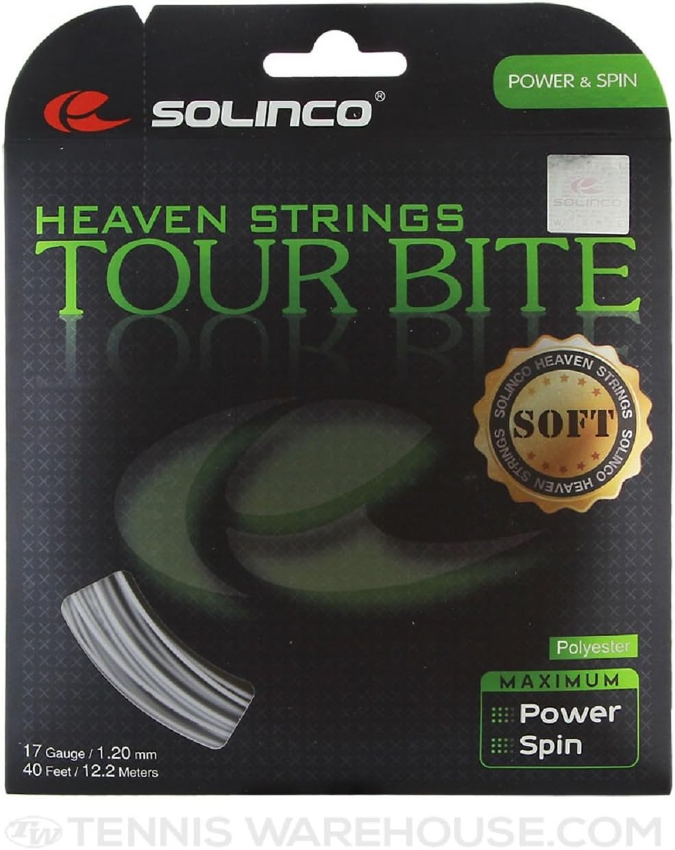 Tour Bite Soft 17 g 1.20 mm Tennis String - 2 Packs