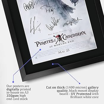 Amazon.co.jp: HWC Trading パイレーツオブカリビアン 3 At World's