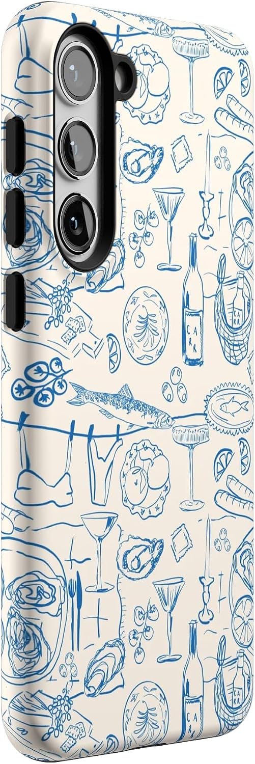 Casely Galaxy S23 Plus Case | Amalfi Aperitivo | Dolce Vita | Essential Slim Dual-Layer Protective Design