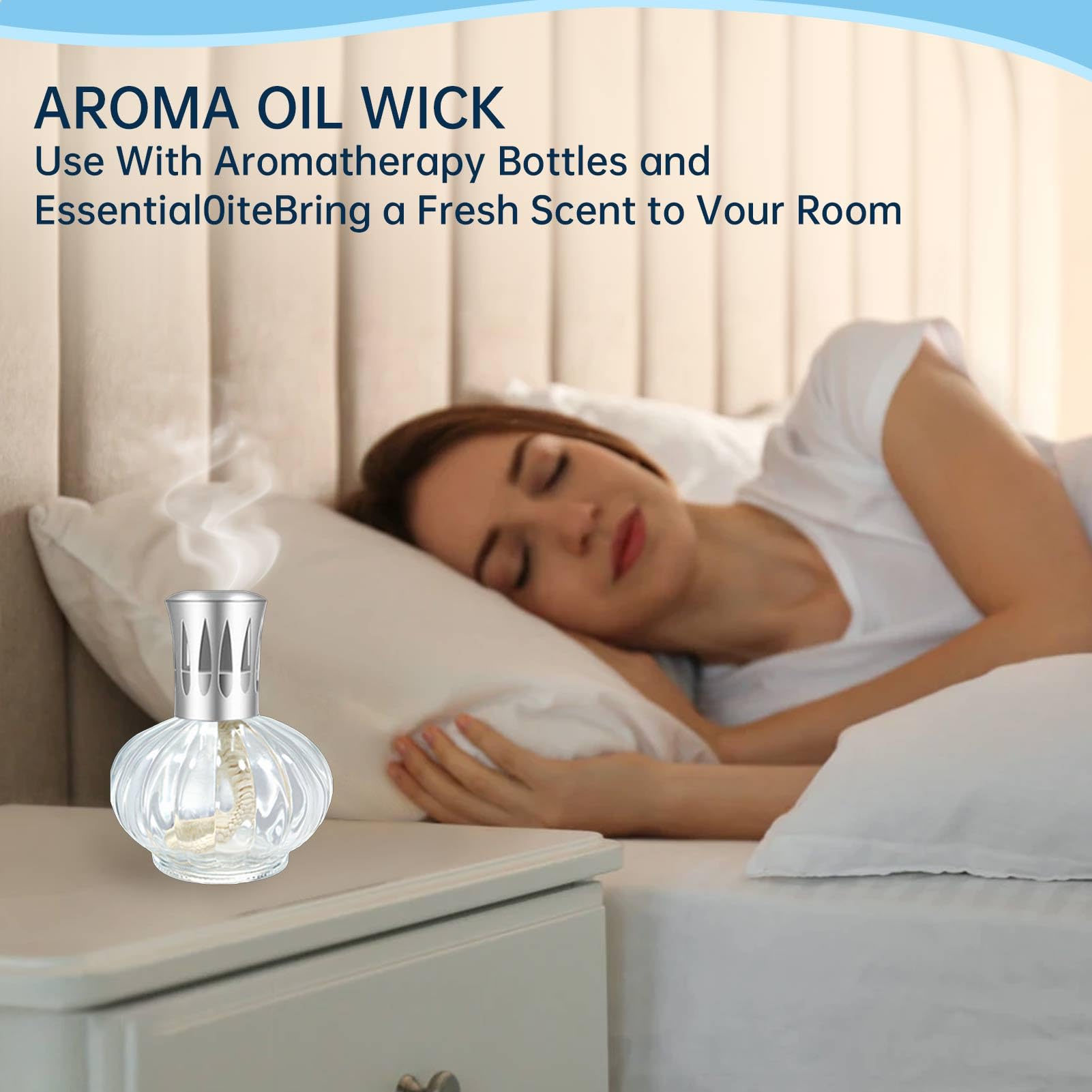 Stoppini Per Lampada Catalitica 2 Pezzi | In Cotone Naturale | Per Diffusione Fragranze E Purificazione Aria - Foto 6