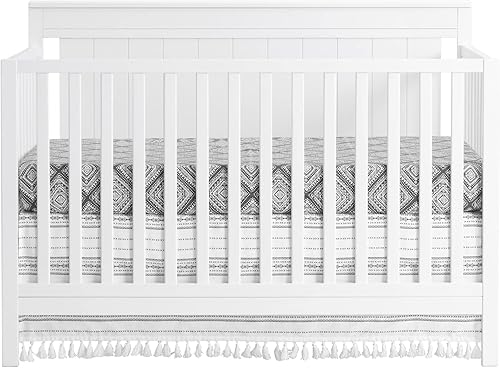 Vista 74 de Oxford Baby Lazio Cuna convertible 4 en 1, gris paloma, certificado GreenGuard Gold Gris (Dove Gray)