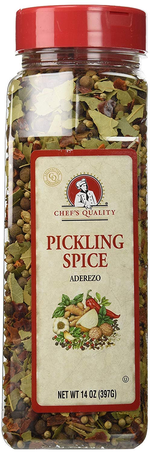 Chef's Quality Pickling Spices 14 oz Jar