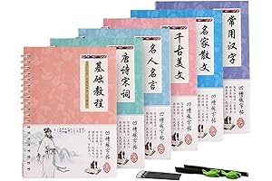 3D Chinese Characters Reusable Groove Calligraphy Copybook