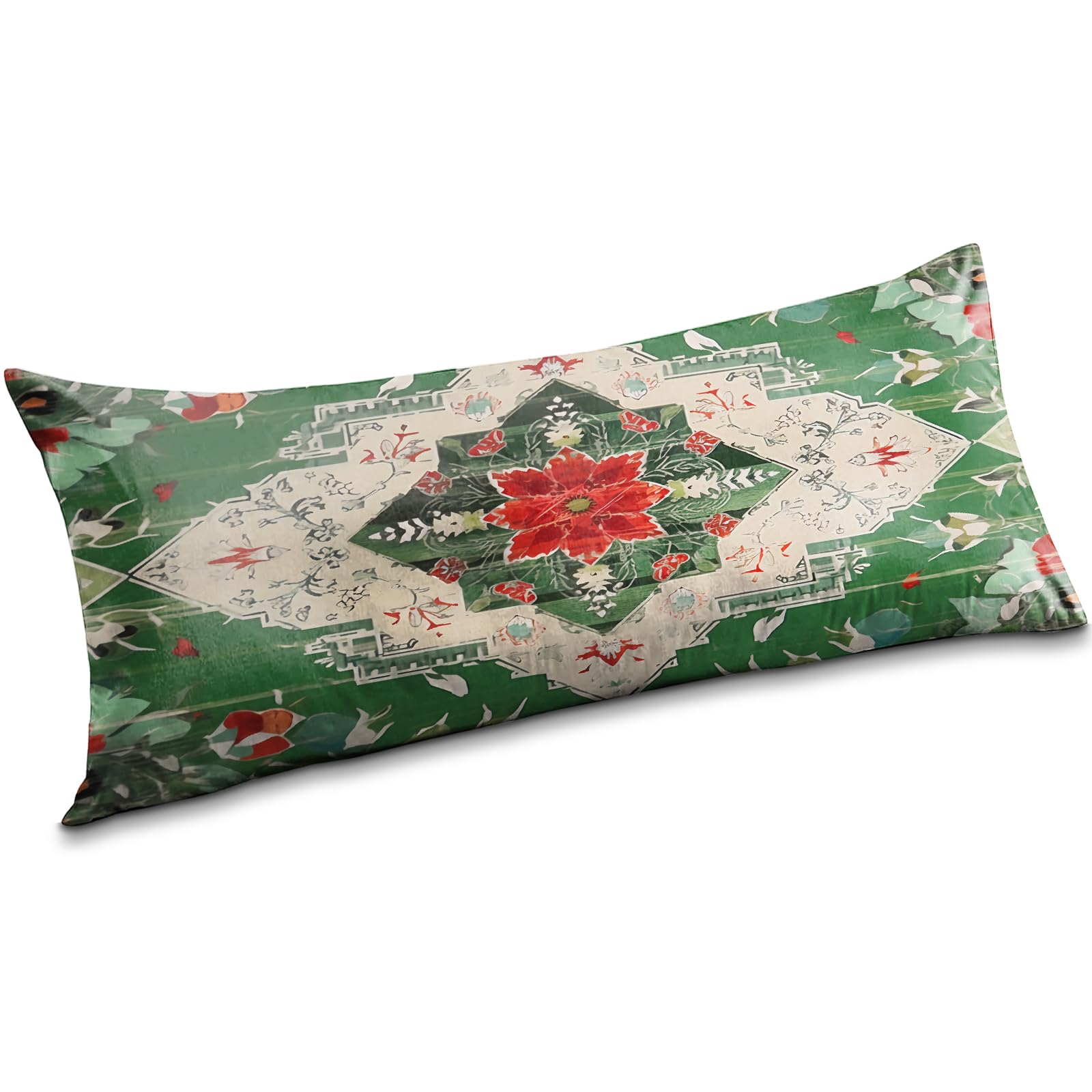 GABraden Body Pillow Cover - Super Soft Microfiber Body Pillow Case,Hidden Zipper,Print Pattern,Comfortable Fabric,Lightweight and Breathable,The Size