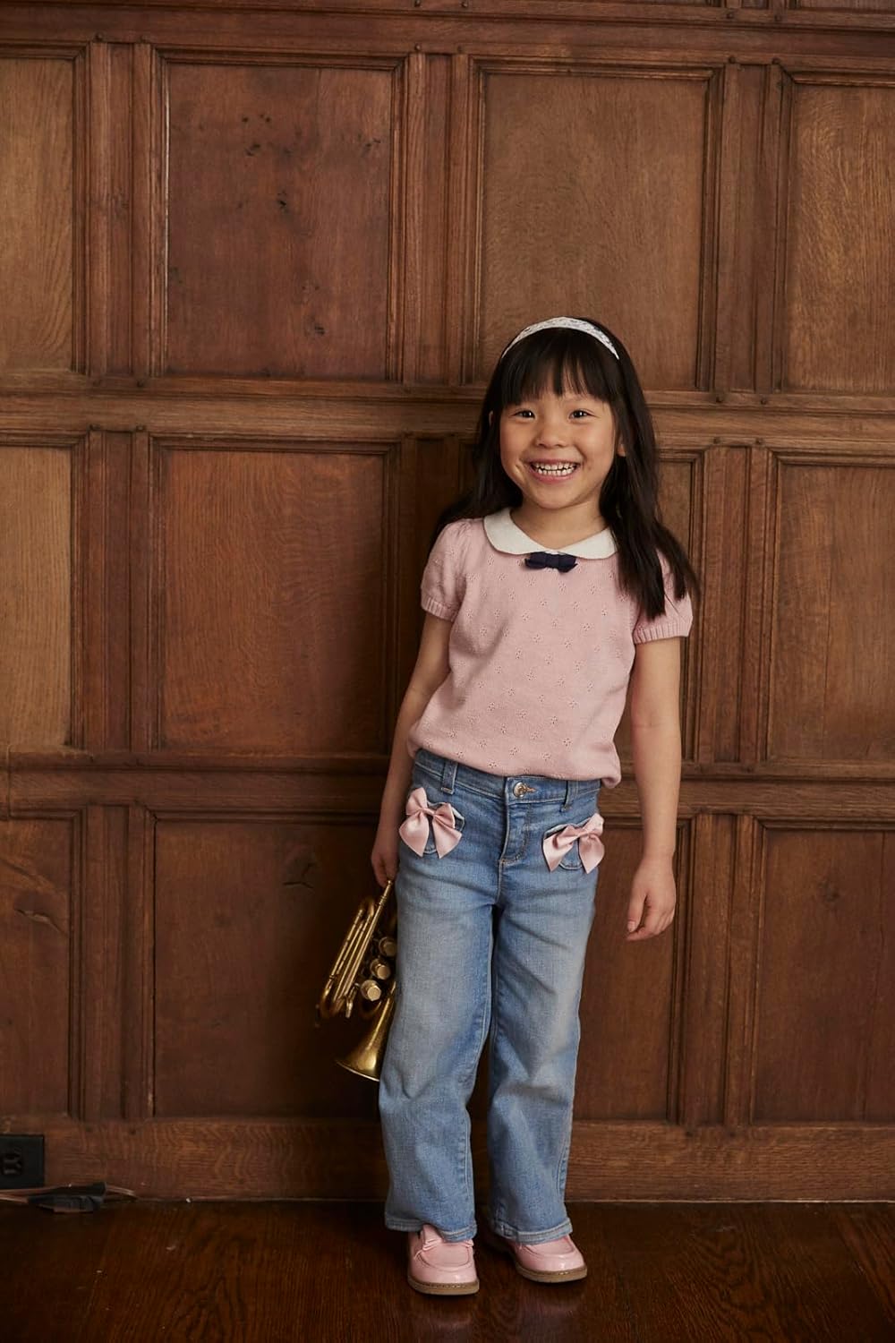 Gymboree Girls and Toddler Short Sleeve Pullover Sweater - Image 3