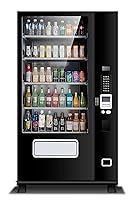 Vista 3 de Máquina expendedora de bebidas refrigeradas con control de temperatura y entrega por ascensor
