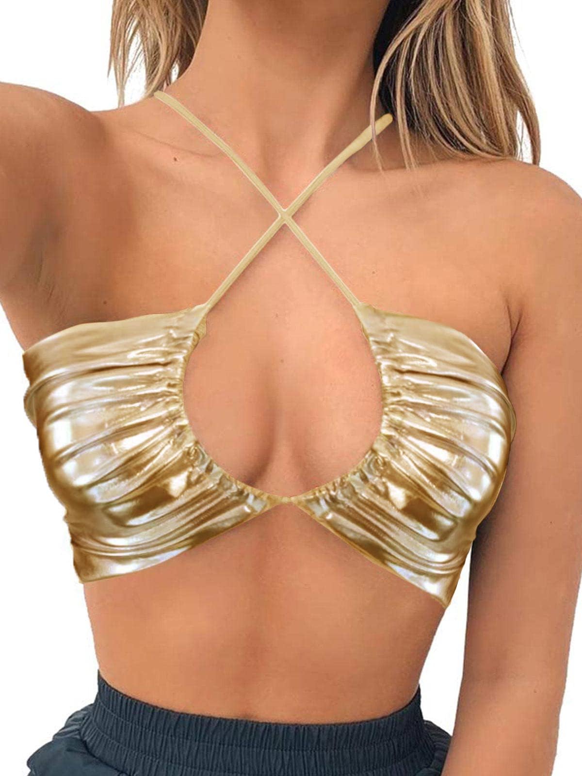 Women‘s Festival Outfits Rave Crop Top