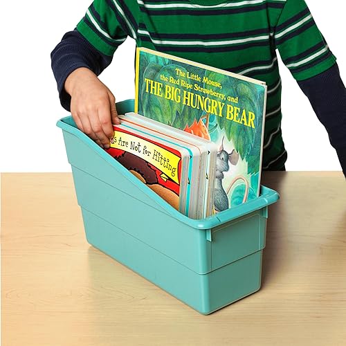 Miniatura 15 de Really Good Stuff Soportes duraderos para libros y carpetas, Riverside 12 unidades Riverside (Riverside)