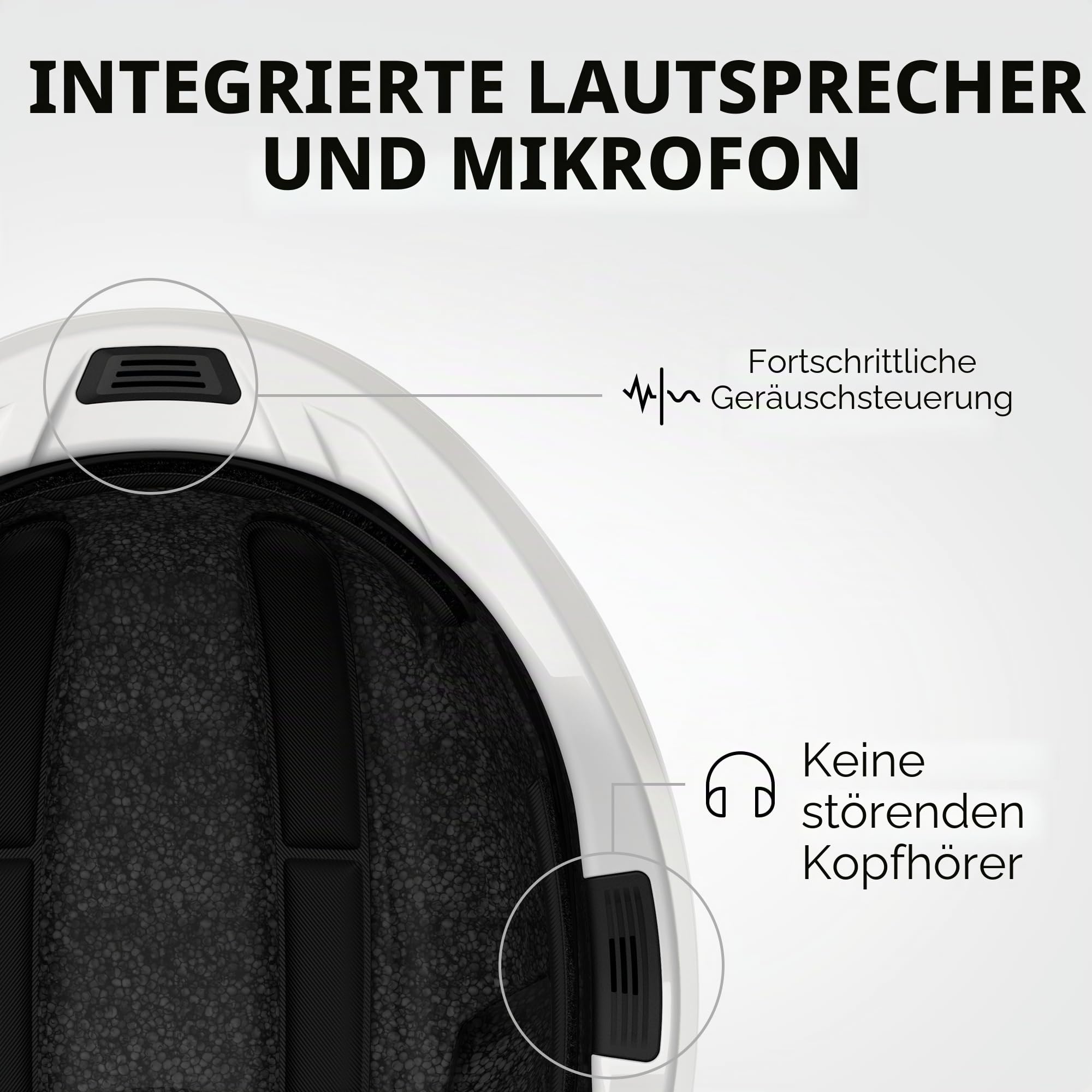 Sena S Smarter Rennradhelm mit Mesh Intercom