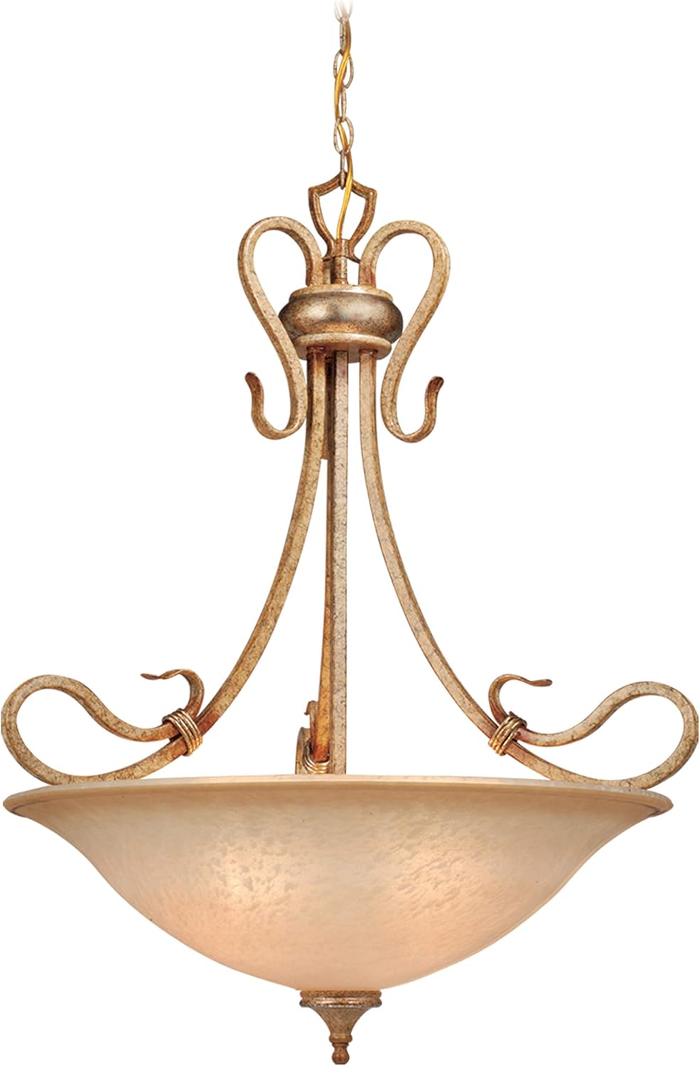 Vaxcel USA BEPDU260CA Berkeley 4 Light Foyer Pendant Lighting Fixture
