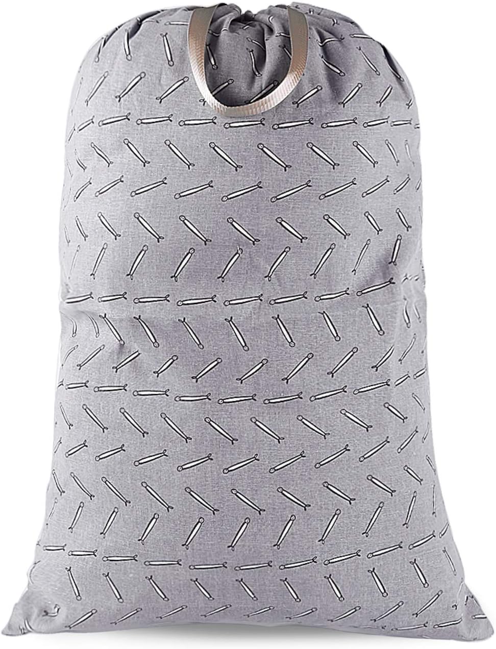 SANFERGE Extra Large Laundry Bag with Drawstring and Handle, Heavy Duty Travel Dirty