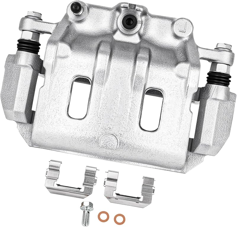cciyu Front Right Disc Brake Caliper Assembly w/Bracket 18B5057 For Chevy | For Pontiac,For Saturn,For Suzuki - For Captiva Sport,For Equinox,For Torrent,For Vue,For XL-7 - 1PC Caliper, OE Direct Fit