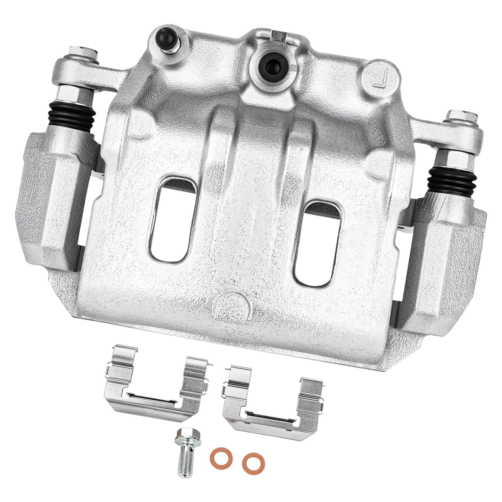 cciyu Front Right Disc Brake Caliper Assembly w/Bracket 18B5057 For Chevy