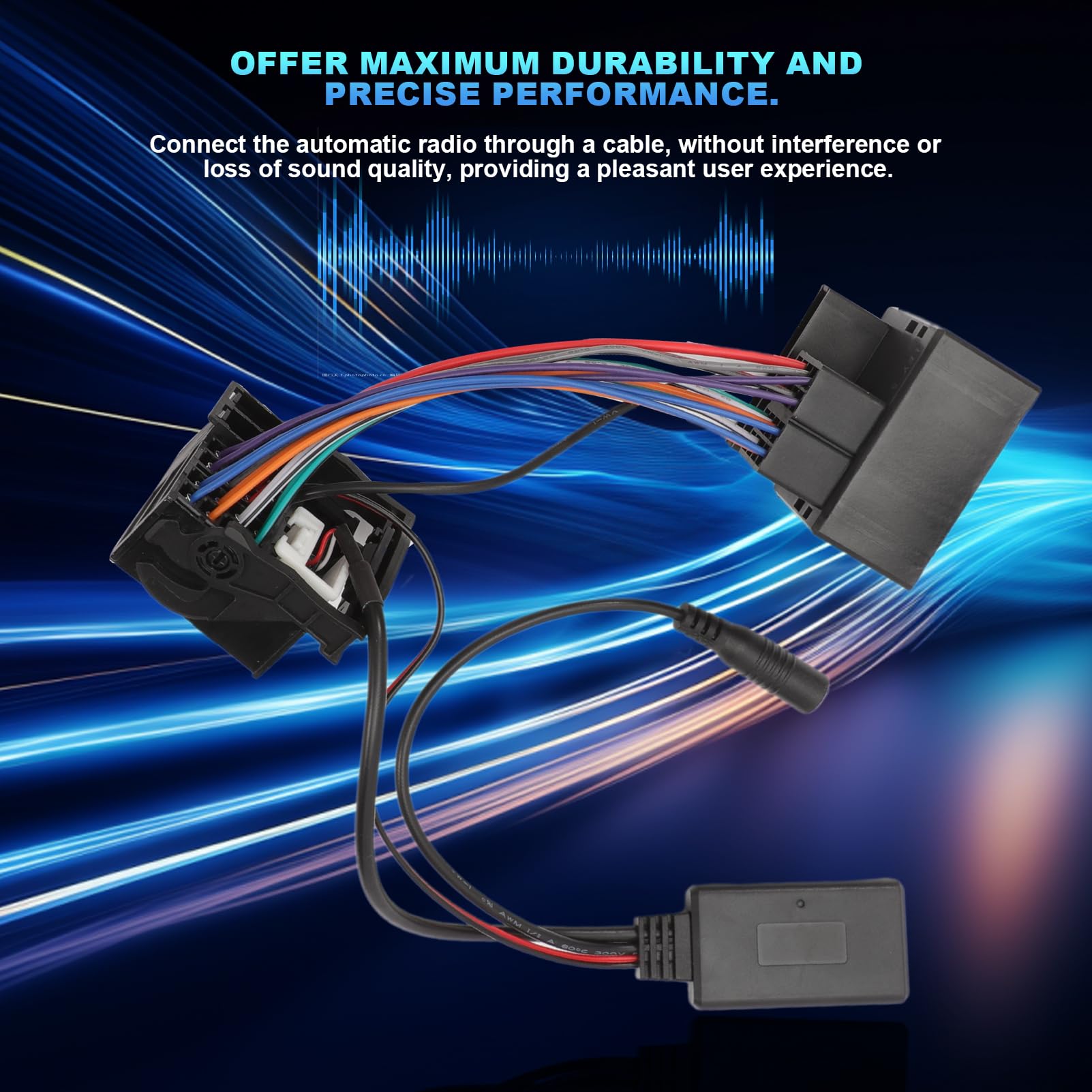 Adattatore Bluetooth a 12 pin autoradio 5.0 stereo Aux cavo per W169 W245 W203 W209 W164