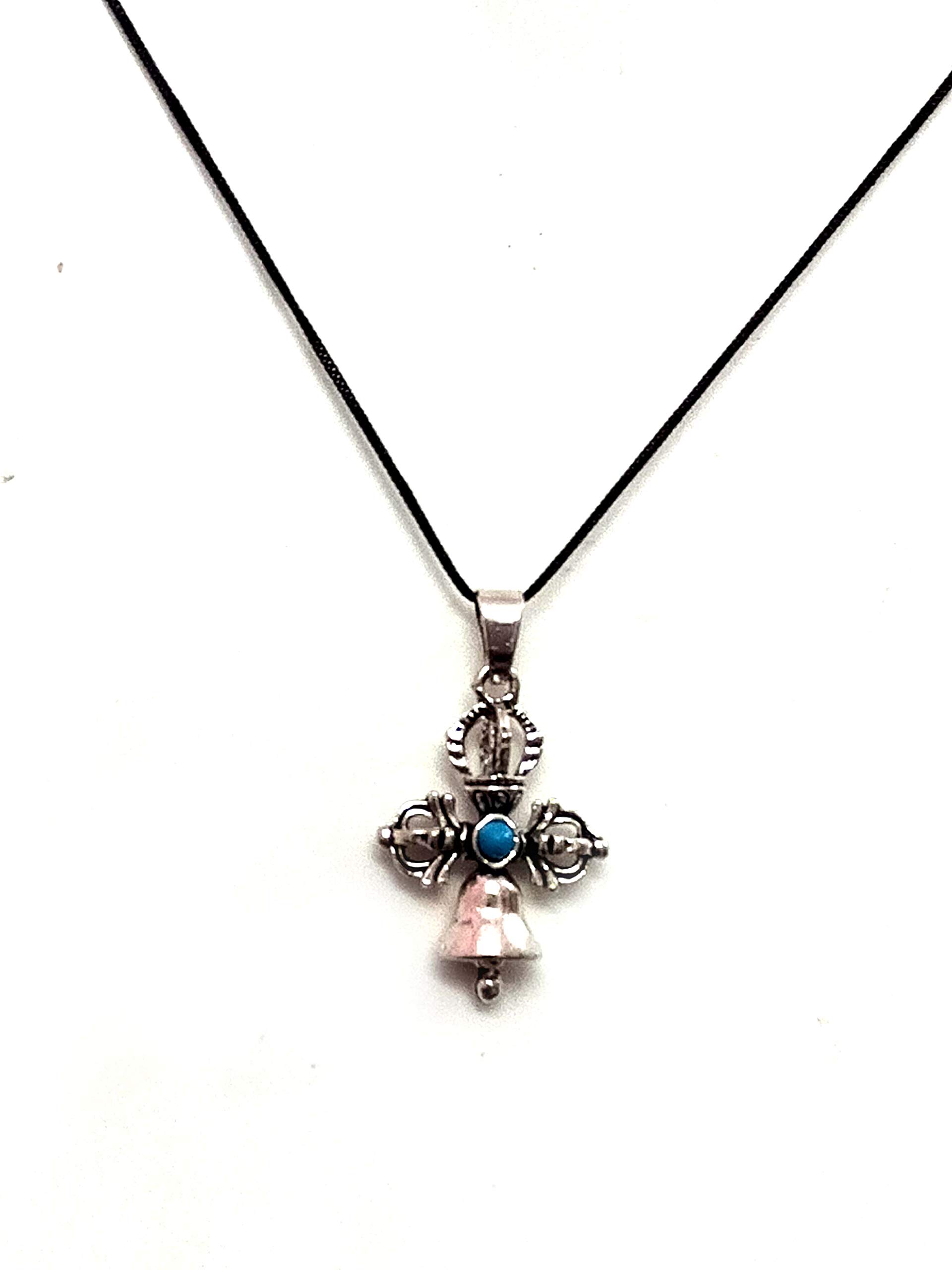astroghar Tibten buddhist auspicious varja dorje cross bell Lucky Charm pendant For Men And Women-picture-38