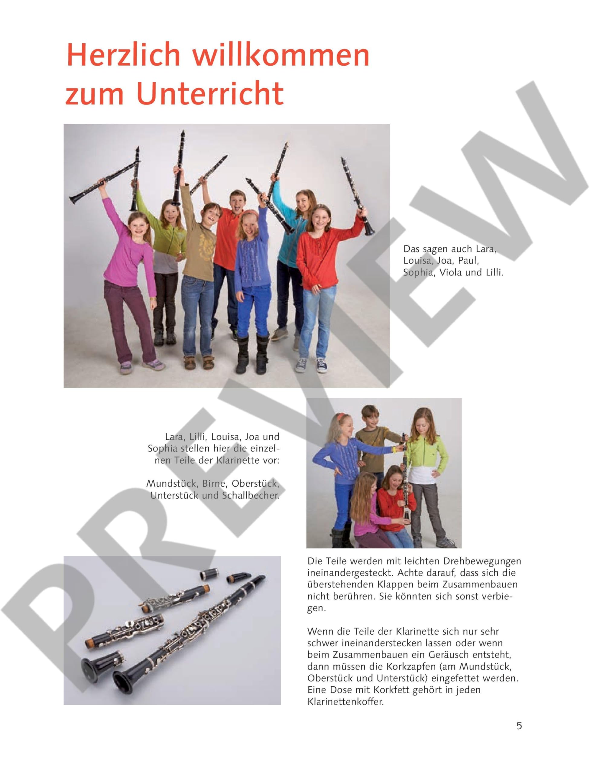 Rudolf mauz : die frohliche klarinette band 1 - recueil + enregistrements online: Klarinettenschule für den frühen Anfang (Überarbeitete Neuauflage). Vol. 1. clarinet. Méthode.