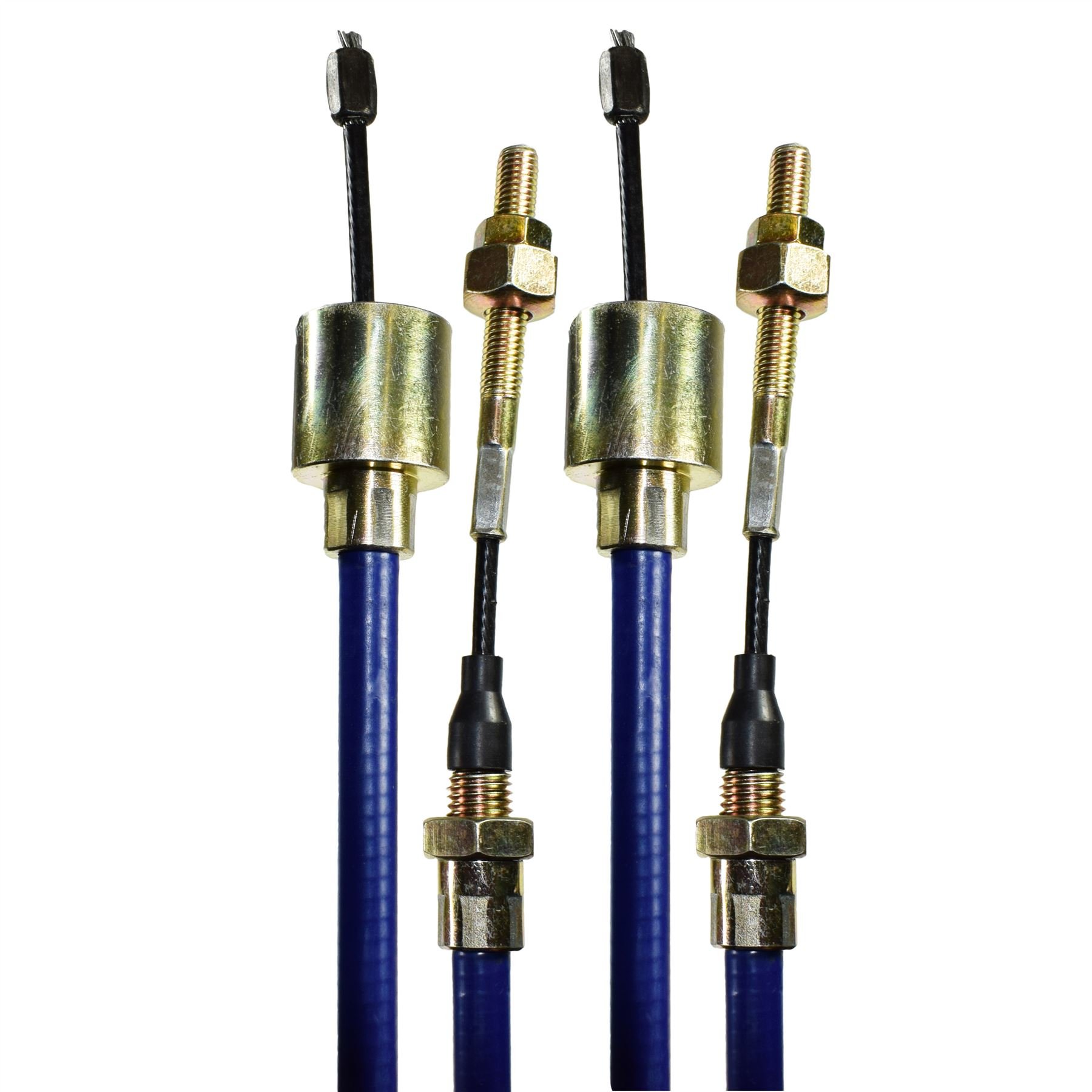 AB Tools 2 x kabel hamulcowy do przyczepy o długiej żywotności do systemów Alko zdejmowana osłona zewnętrzna 1030 mm