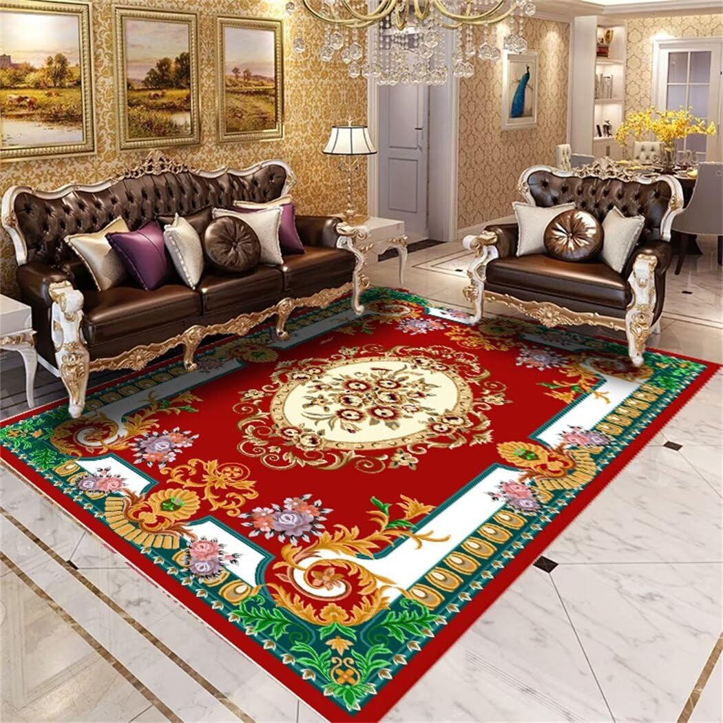 Tapis descente de lit vert pour créer un cocon dans une chambre de filles