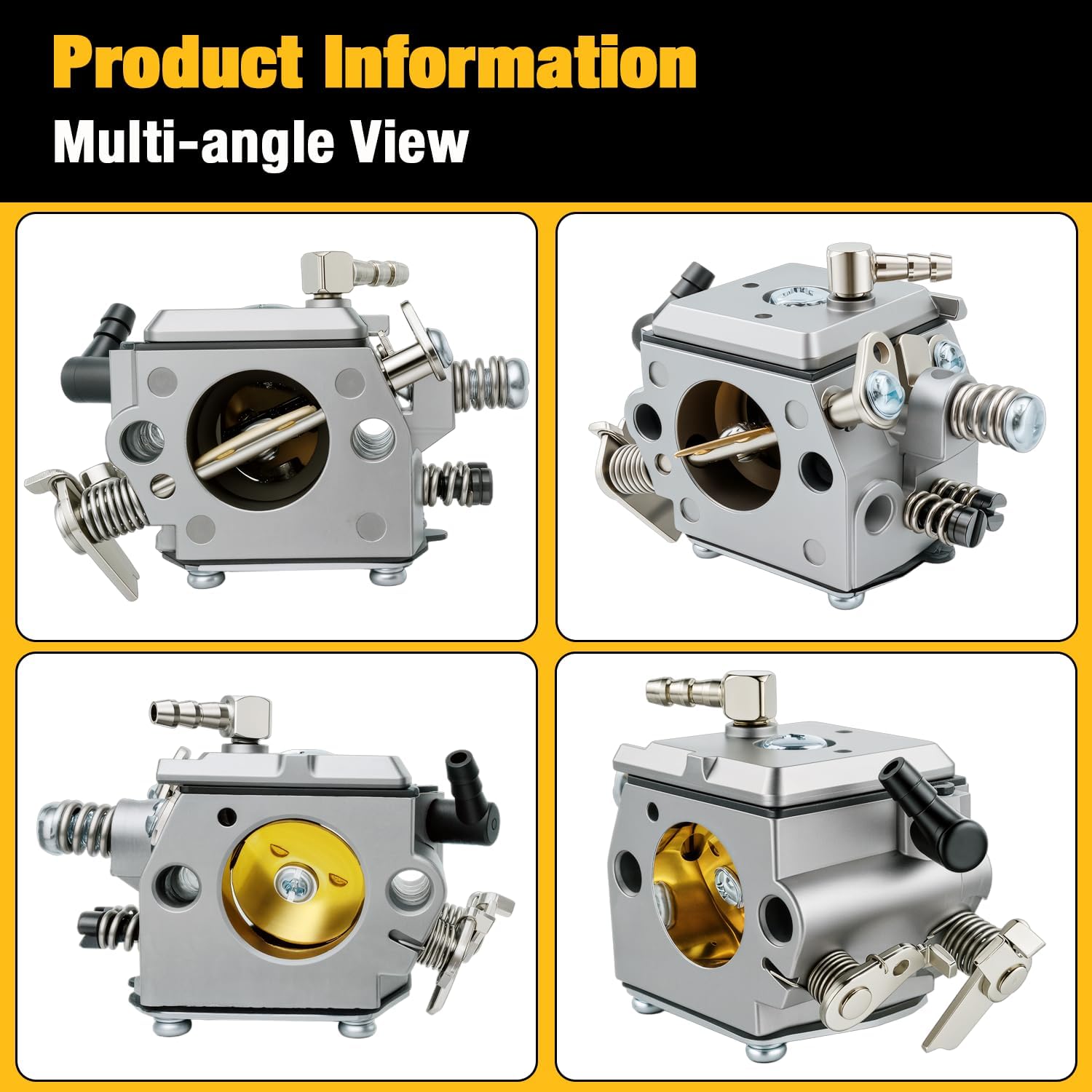 Carburetor Kit A021001662 Compatible with Shindaiwa 591 and ECHO CS-590 CS-600P Chainsaws Replace OEM A021001661 A021001660 with Air Filter Fuel Filter Spark Plug and Vent Kit