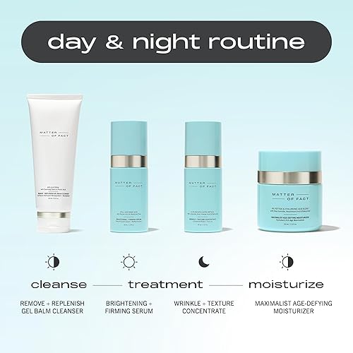 Miniatura 7 de Matter of Fact Concentrado antiarrugas + textura, cuidado de la piel antienvejecimiento con retinol y vitamina C para una piel más suave y