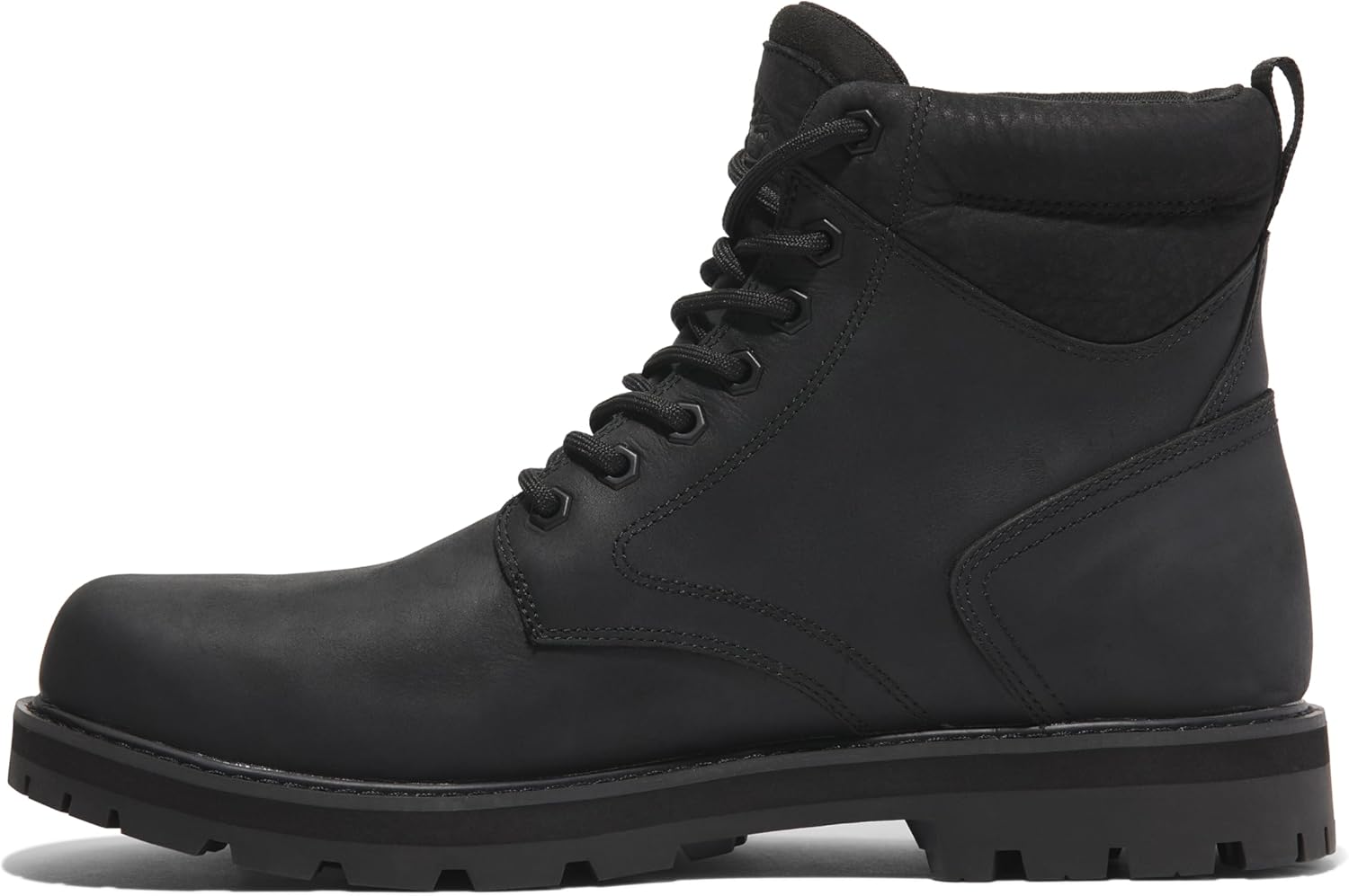 Timberland Men's Britton Road Mid Lace Up Waterproof Boot, Black Full Grain, 8 Medium - Image 7