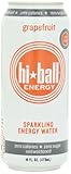 Hi Ball Sparkling Energy Water, Grapefruit, 16 Ounce (Pack of 12)