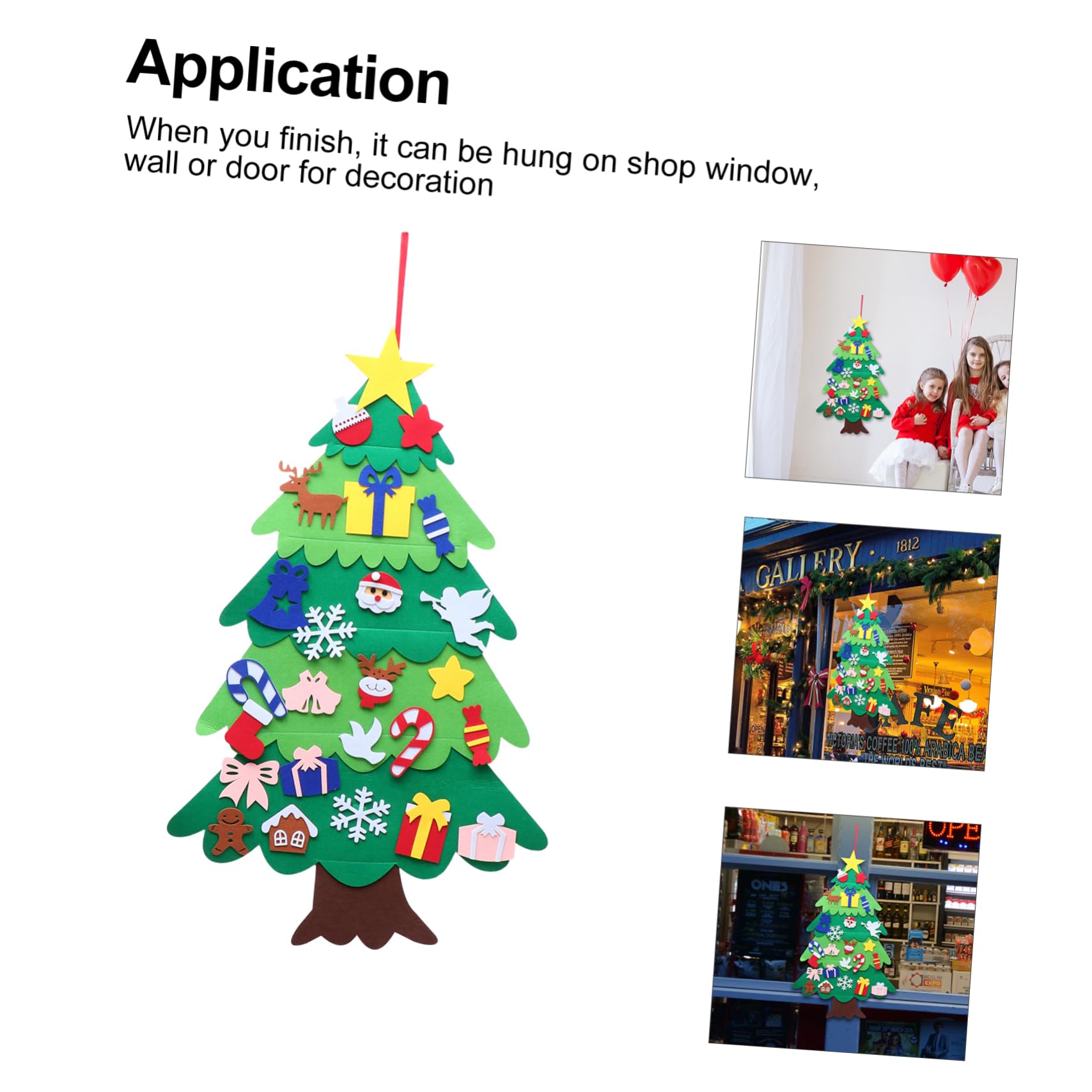 TOYMYTOY 1 セット　フェルト　クリスマスツリー Amazon.co.jp: TOYMYTOY 1 セット フェルトのクリスマスツリー