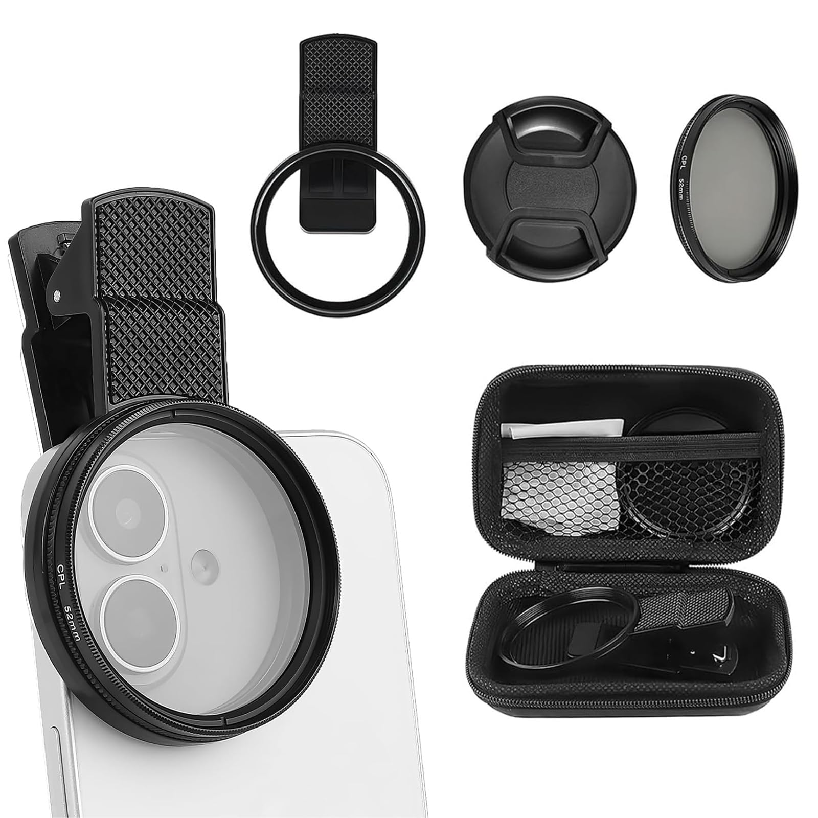 5 Pcs ND Filter for Mobile, CPL Filter for Mobile, Travel Vlogging, and Mobile Camera Enhancement-image-22