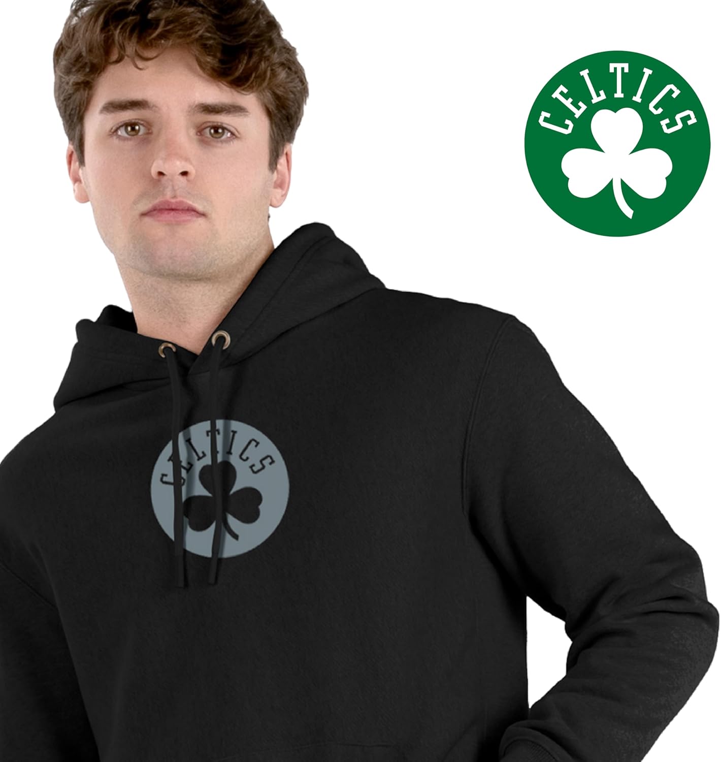 Holloway NBA Classic Hoodie Comfortable Pullover with Team Logo | Perfect for Game Day and Casual