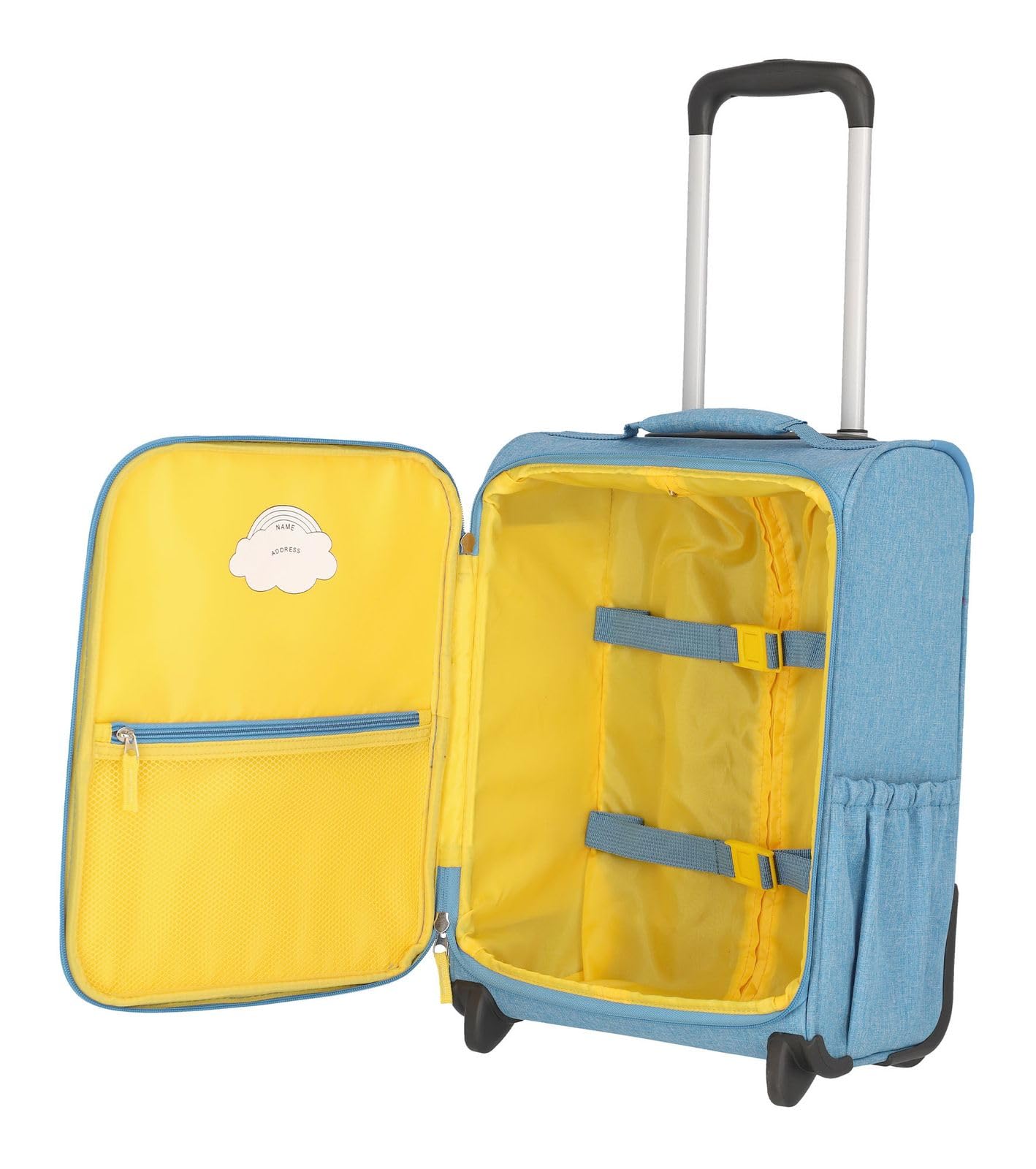 Travelite Kinderkoffer mit 2 Rollen, Kindergepäck für Mini-Weltentdecker, Youngster, Handgepäck Reisekoffer Kindertrolley, 44cm, 20 Liter, 1,9kg