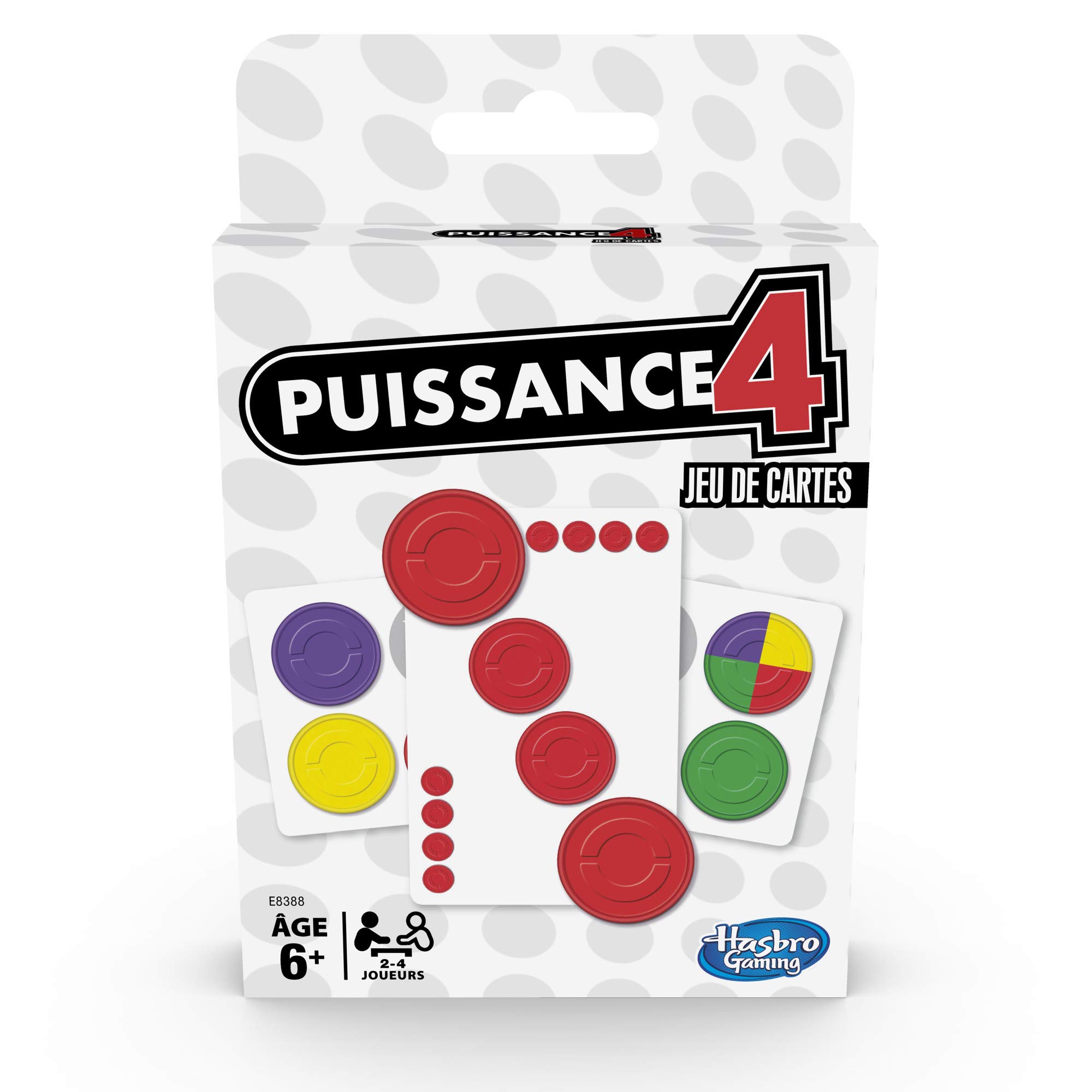 Gioco Di Carte Power 4 – Versione Francese – Gioco Da Tavolo Per Famiglie, 2 Giocatori, Da 5 Anni