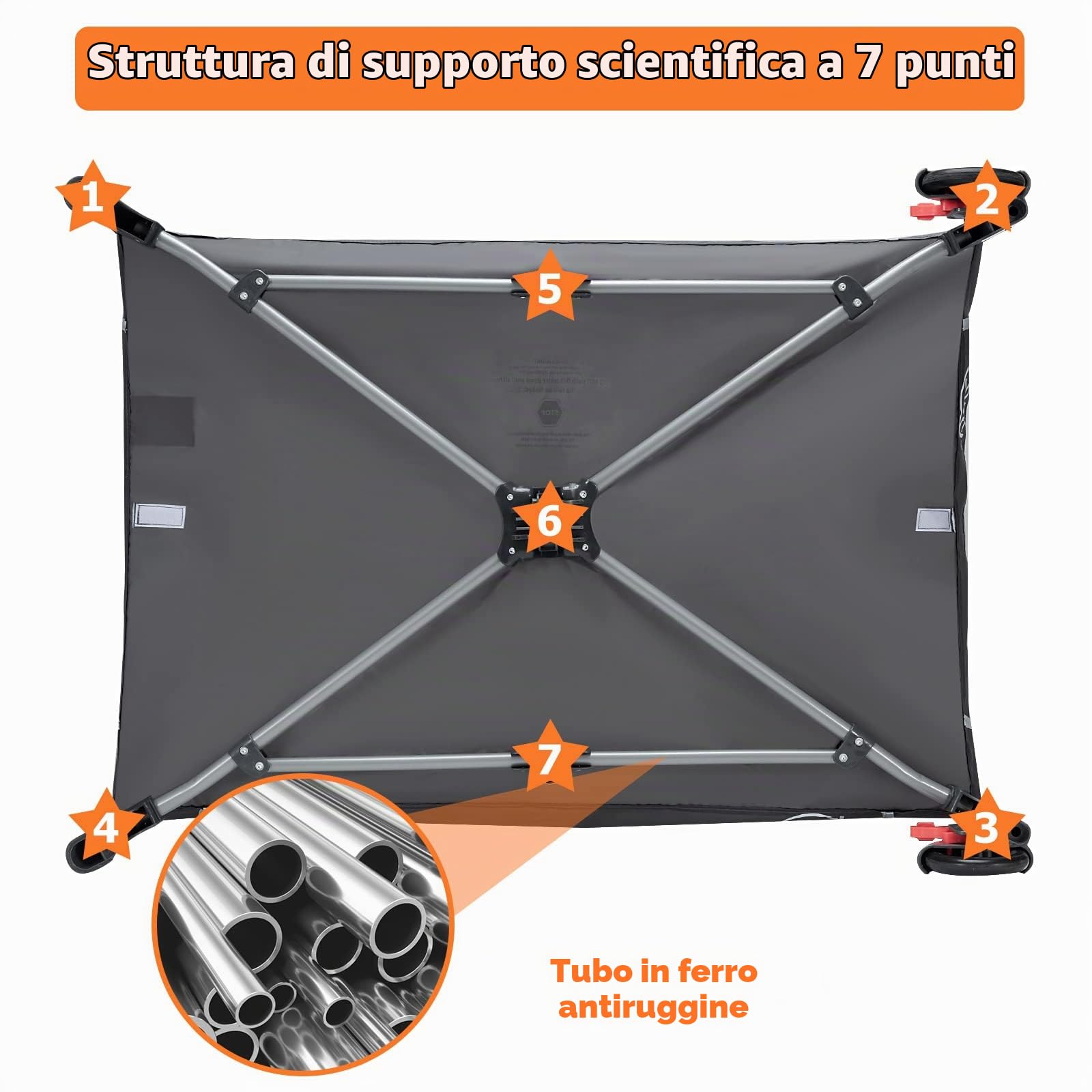 LIFEZEAL Lettino da Viaggio con Materasso e Zanzariera, Lettino da Viaggio con Fasciatoio, Culla 0-36 Mesi, Culla Pieghevole in Tessuto Oxford, Portata 15+10+10 KG, Nero