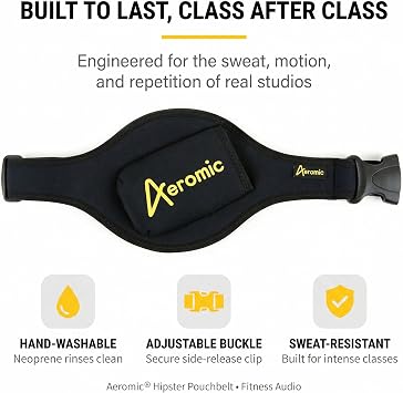 Hipster Mic Belt - Black