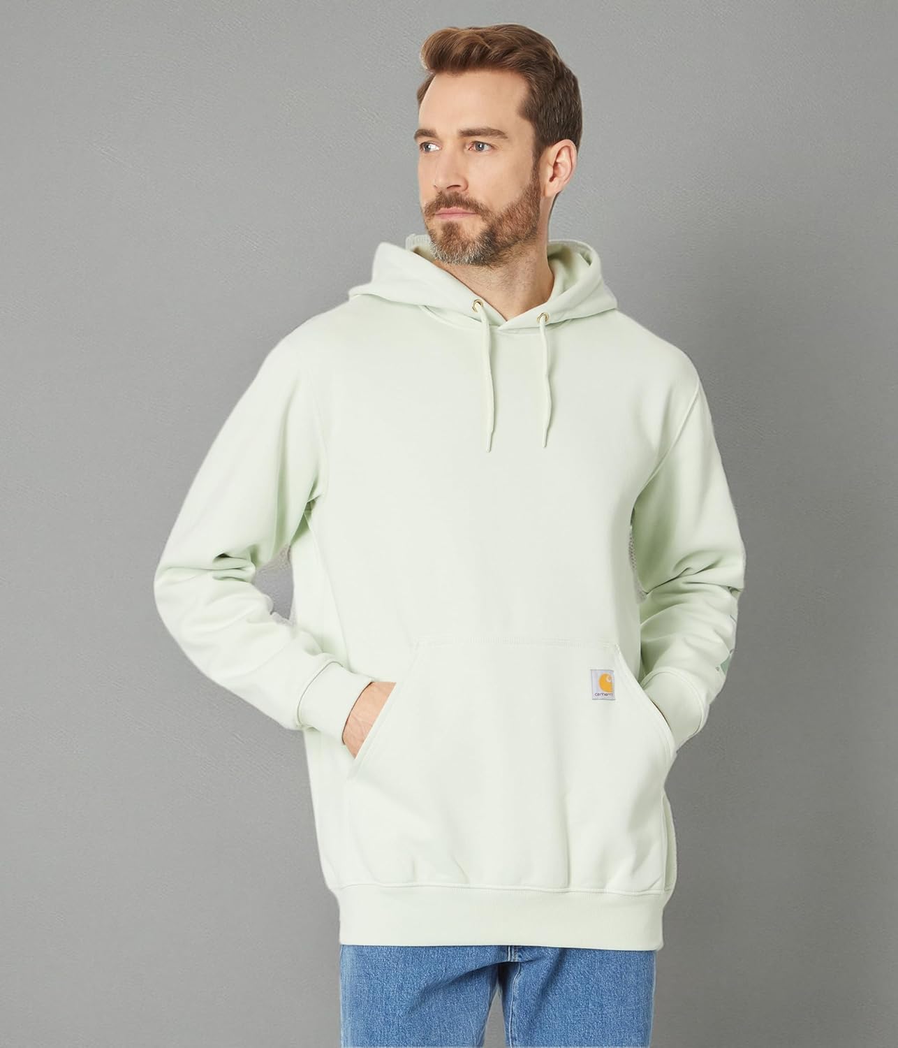 Carhartt Men's Iconic K288 Logo Sweatshirt Closeout - Image 3