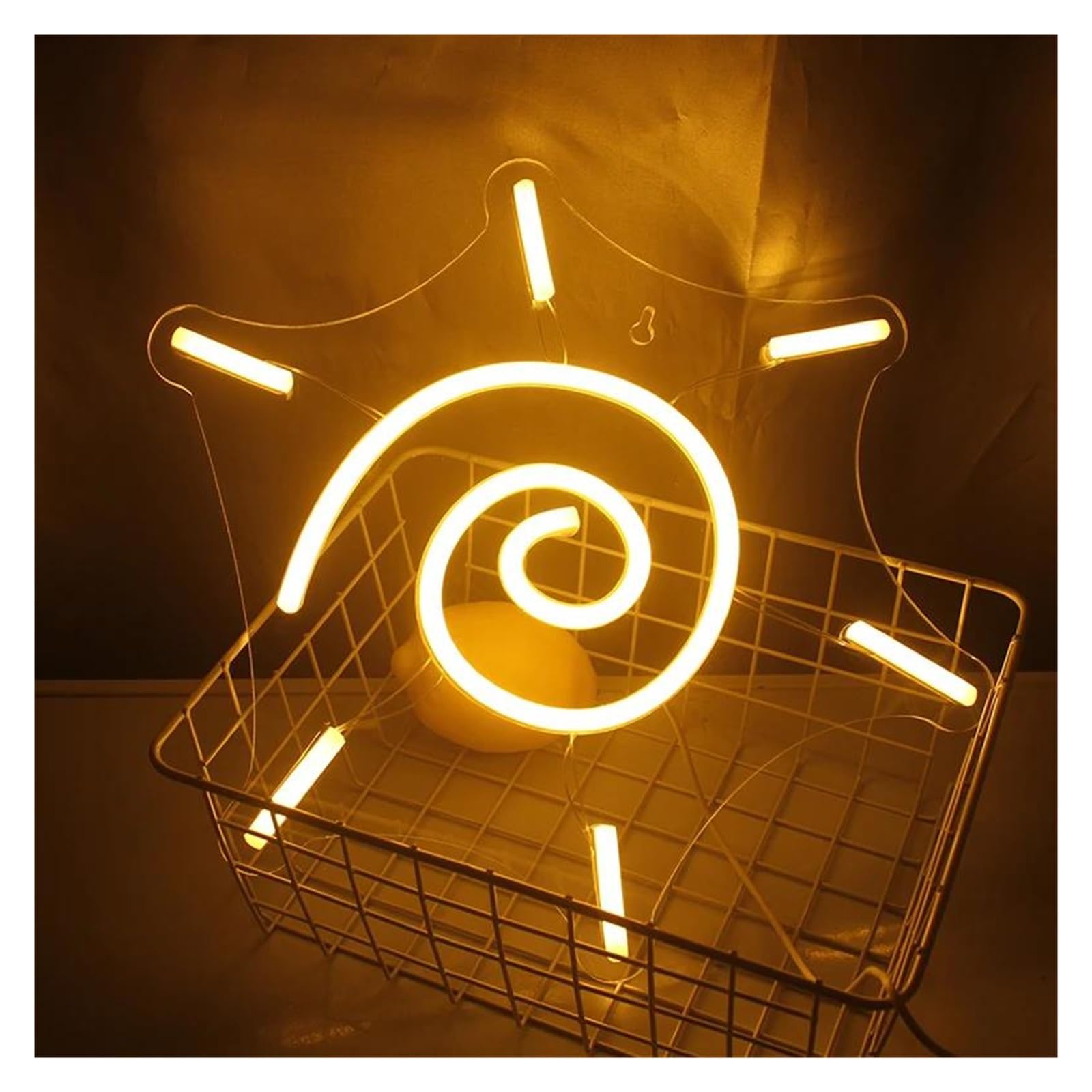 XENITE Luces Art Decoration Christmas Letrero De Neón Con Forma De Sol, USB, Con Interruptor, Luces Colgantes De Pared, Decoración Artística Para Fiestas, Vacaciones, Para El Hogar 37x30.5cm
