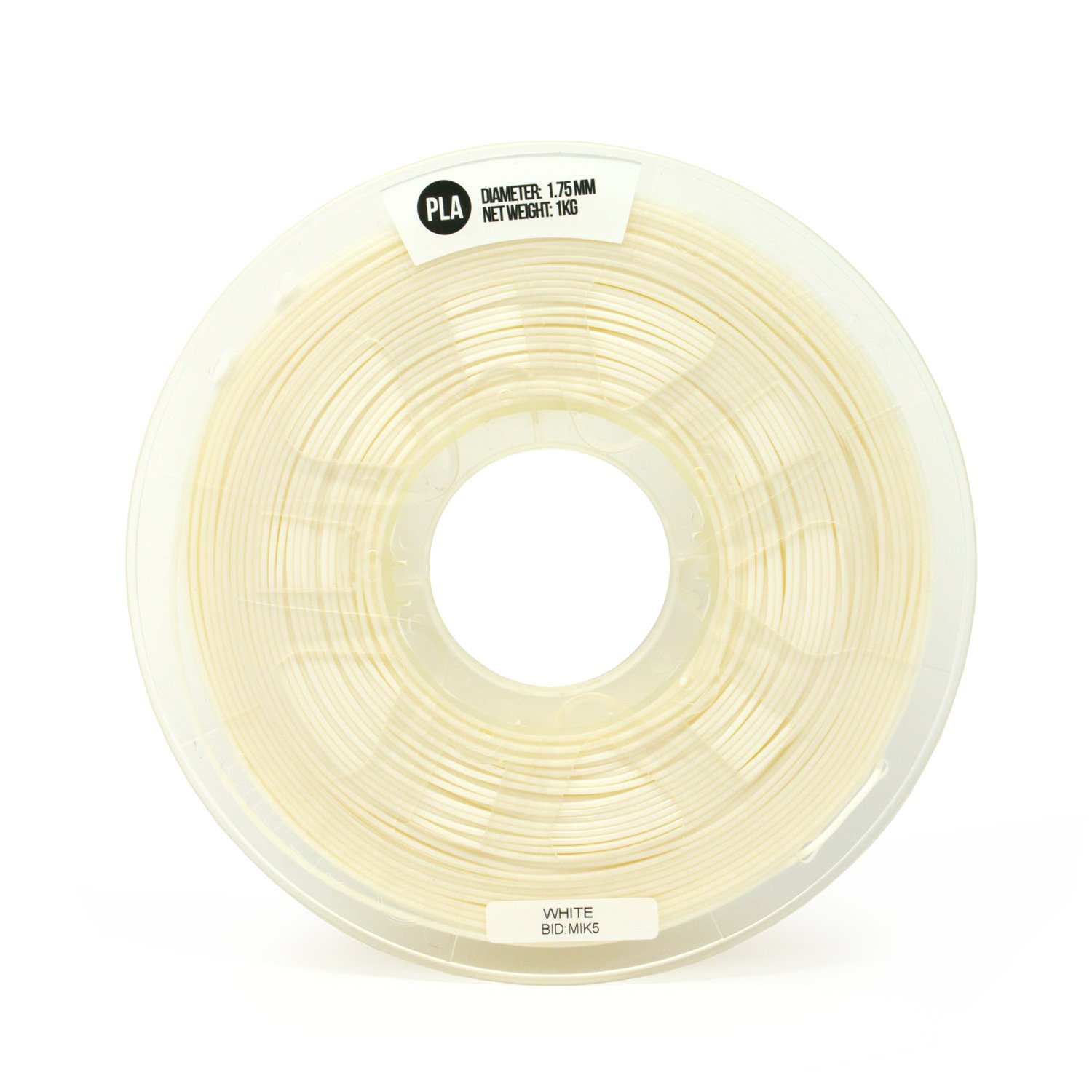 Super Deal Product Gizmo Dorks 1.75mm PLA Filament 1kg / 2.2lb for 3D Printers, White Best Deal Gizmo Dorks 1.75mm PLA Filament 1kg / 2.2lb for 3D Printers, White