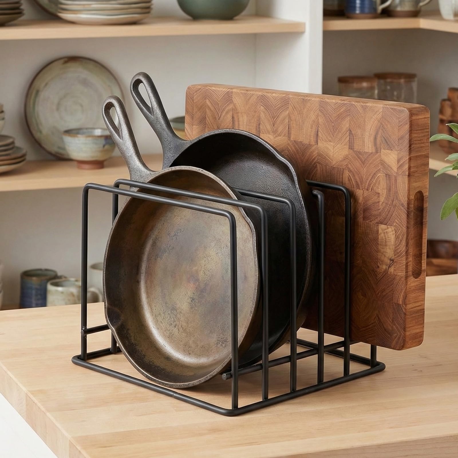 VICASKY Soporte para Tabla de Cortar 2 Piezas de Cocina