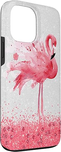 Vista 63 de Funda para iPhone 13 Cute Flamingo Women Girls Flamingos Birds