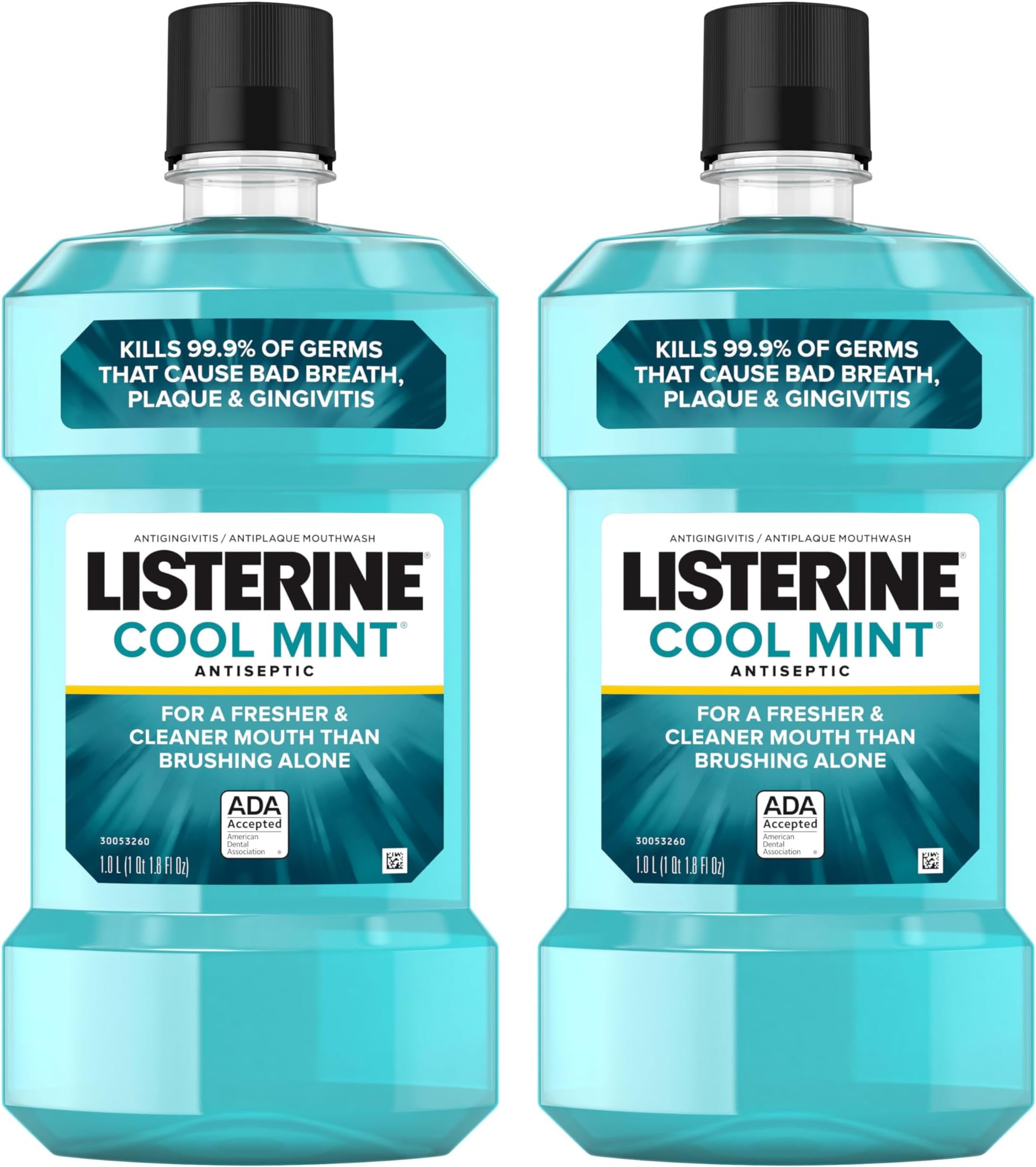 Listerine Mouthwash, Antiseptic, Antibacterial, Bad Breath
