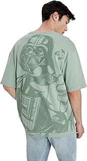 DeFacto Mens Comfort Fit Crew Neck B1981AX Short Sleeve T-Shirt