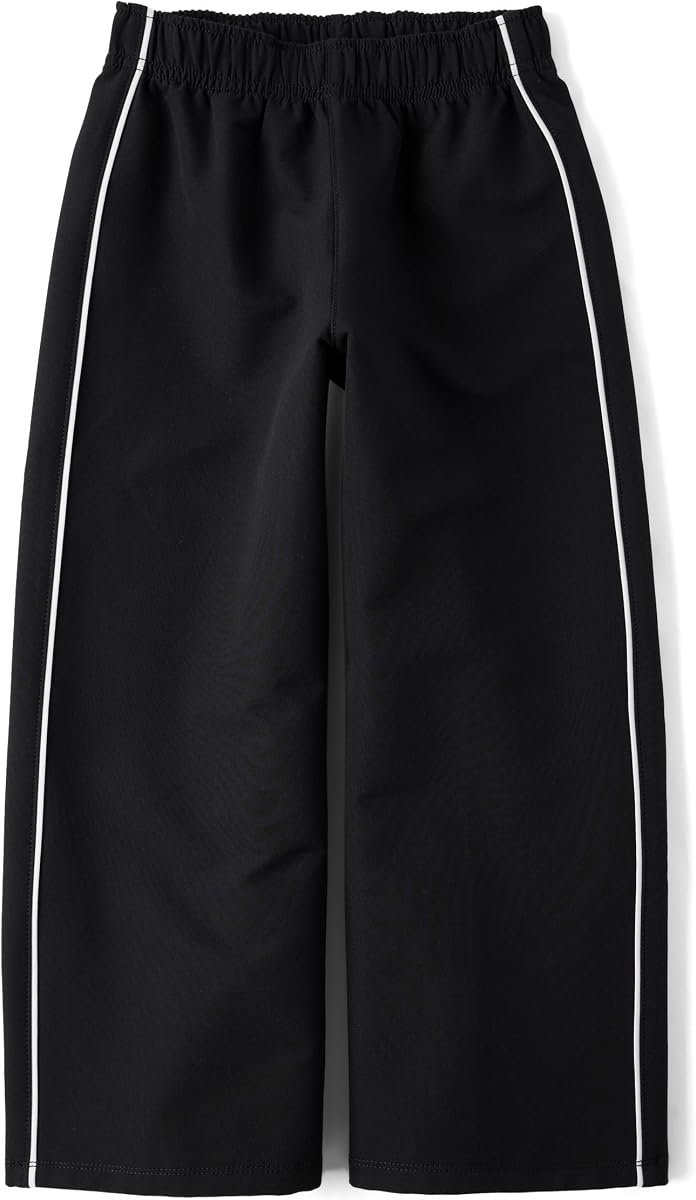The Children's Place Girls' Cozy Wide Leg Active Track Pants