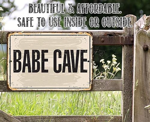 Vista 19 de She Shed Sign - Blue - Metal Sign - Use Indoor/Outdoor Shed Art - She Shed Decor Gift, Funny Birthday Gifts for Women, Metal Shed Signs, Diva Den