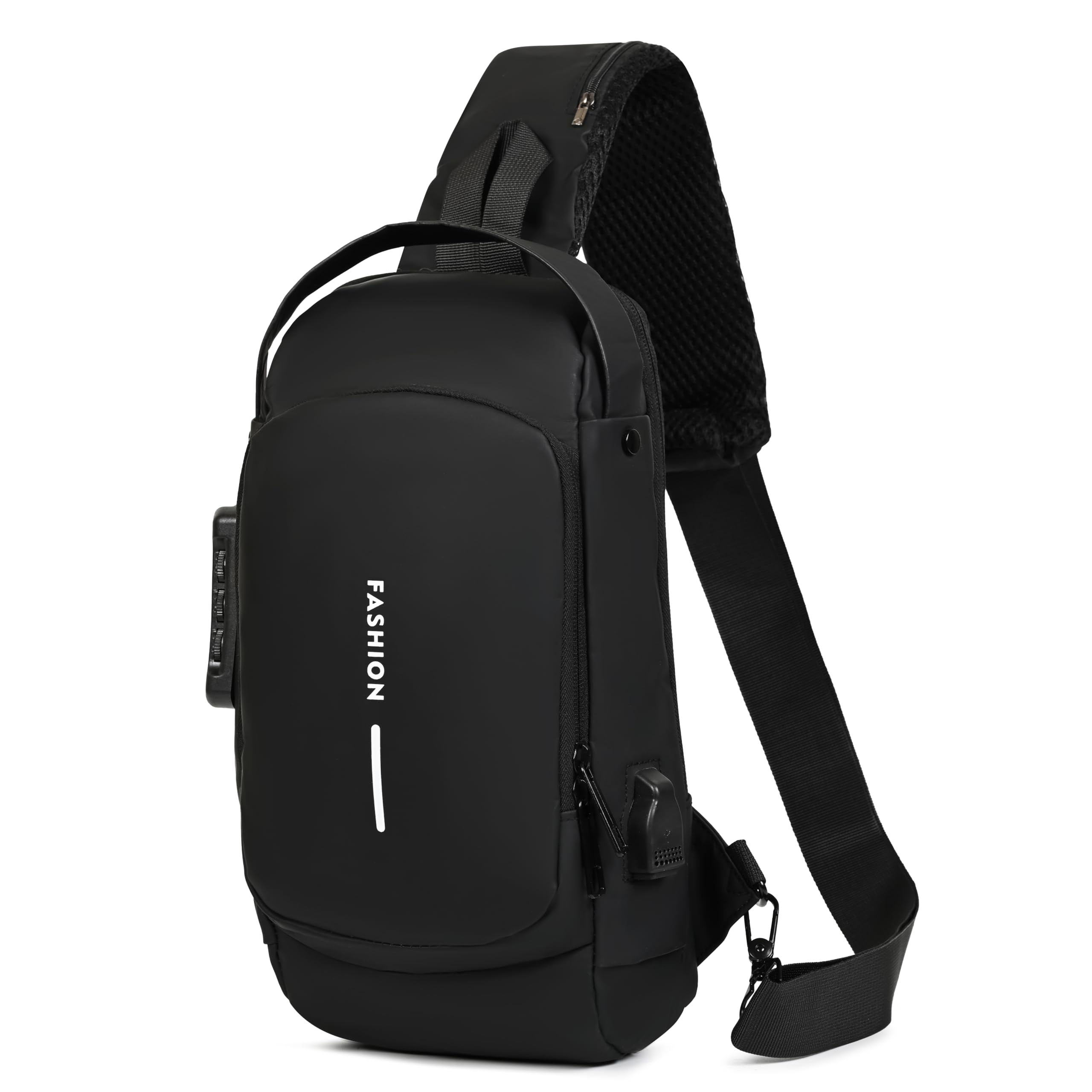| USB Bag for Men & Women | USB Charging Port | Anti Theft Bag | Crossbody Travel Shoulder Bag | Very Attractive, & Comfortable |-image-47