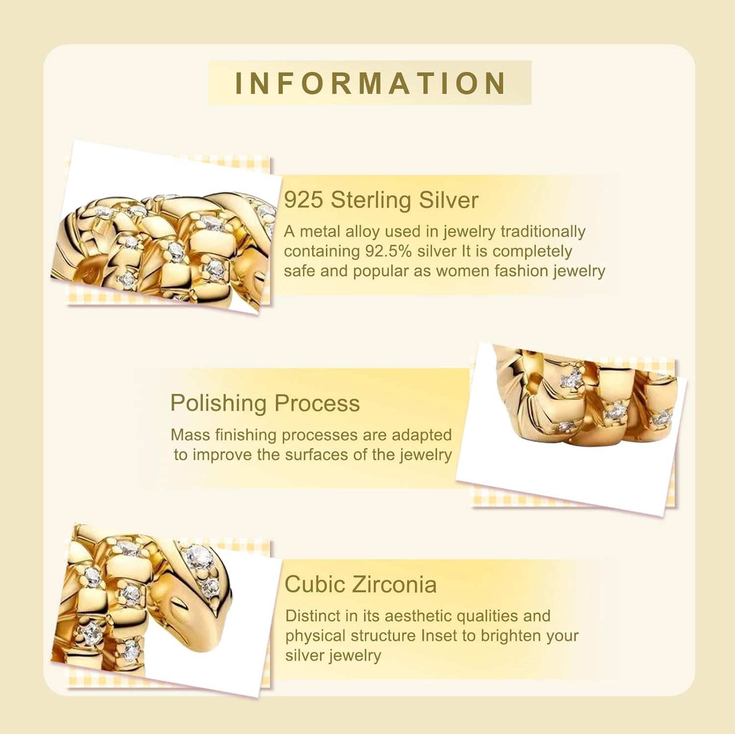 Charms Beads 925 Sterling Silver Gold Leaf Travel Friend Love Family Dangle Pendant with 5A Cubic fits for Charms Bracelets for Woman Valentine's Day Mother's Day Christmas Birthday Gift - Image 3